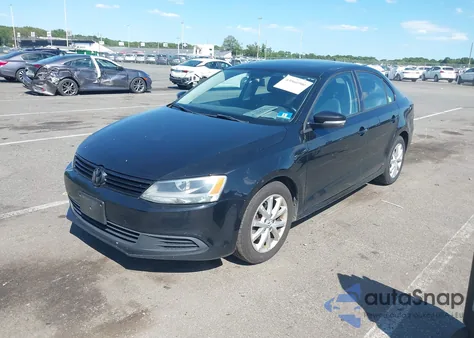 2011 Volkswagen Jetta 2.5L Se from USA, damaged, VIN 3VWDZ7AJ5BM369747